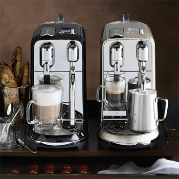 Creatista Plus | Nespresso coffee machine with milk frother - Steel ...